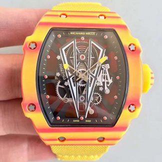 Richard Mille RM27-03 Yellow Strap | UK Replica - 1:1 best edition replica watches store,high quality fake watches