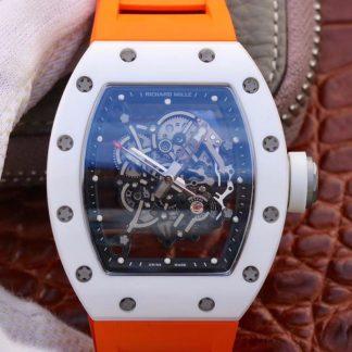Richard Mille RM055 Orange Strap | UK Replica - 1:1 best edition replica watches store,high quality fake watches