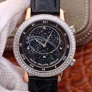 Patek Philippe 5102PR Black Dial | UK Replica - 1:1 best edition replica watches store,high quality fake watches