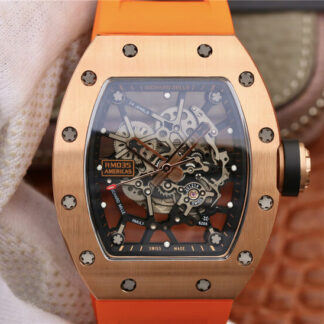 Richard Mille RM035 Orange Strap | UK Replica - 1:1 best edition replica watches store, high quality fake watches