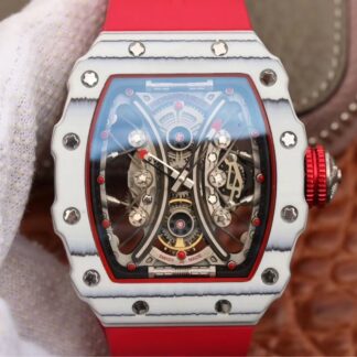 Richard Mille RM53-01 Red Strap | UK Replica - 1:1 best edition replica watches store, high quality fake watches