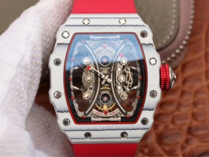 Richard Mille RM53-01 Red Strap | UK Replica - 1:1 best edition replica watches store, high quality fake watches