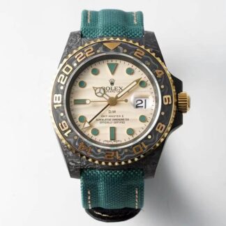 Rolex GMT-MASTER II Green Fabric Strap | UK Replica - 1:1 best edition replica watches store, high quality fake watches