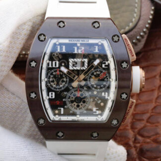 Richard Mille RM011 White Strap | UK Replica - 1:1 best edition replica watches store, high quality fake watches