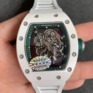Richard Mille RM055 White Ceramic Case | UK Replica - 1:1 best edition replica watches store, high quality fake watches