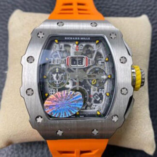 Richard Mille RM11-03 Orange Strap | UK Replica - 1:1 best edition replica watches store, high quality fake watches